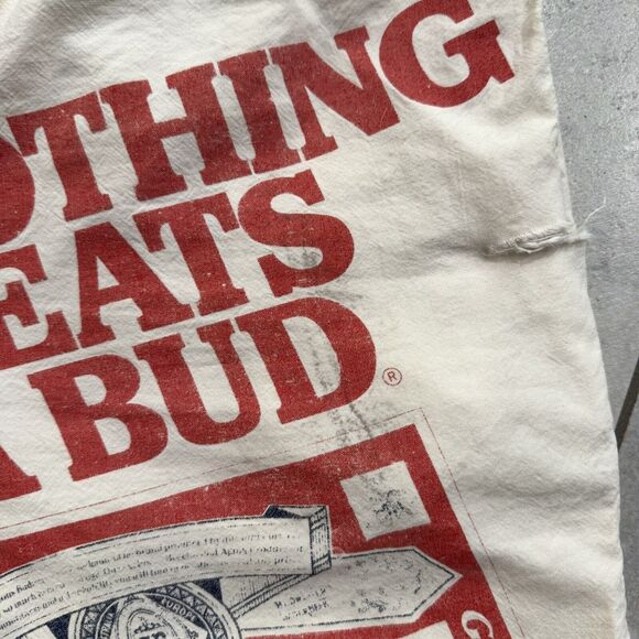 Vintage 80s Budweiser Sweet Sacks Line Backer One Size Shorts Anheuser Busch - Picture 7 of 10